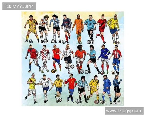 卡通风格足球明星介绍图集带你领略球场传奇与魅力